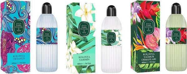 Eyüp Sabri Tuncer Kolonya Okyanus, Yasemin ve Yağmur Ormanları Pet Şişe 400 ml - Image 1