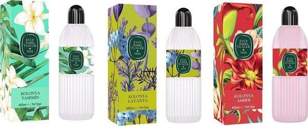 Eyüp Sabri Tuncer Kolonya Yasemin, Lavanta ve Amber Pet Şişe 400 ML - Image 1