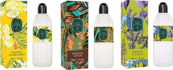 Eyüp Sabri Tuncer Kolonya Klasik Limon, Tütün ve Lavanta Pet Şişe 400 ml - Image 1