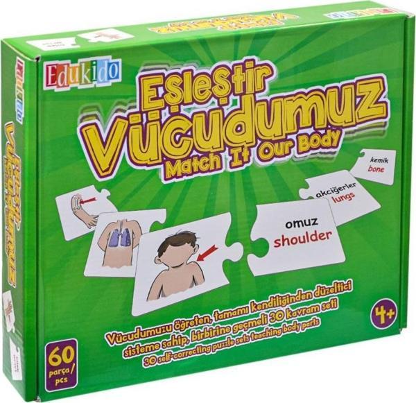 EDU-1008 Vücudumuz Eşleştir Oyunu -Chiva - Image 1