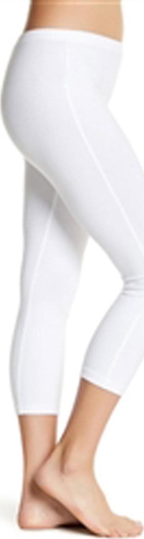 Kota Kadın 4005 Düz Desensiz Yüksek Bel Dizaltı Bayan Kapri Tayt  - Image 1