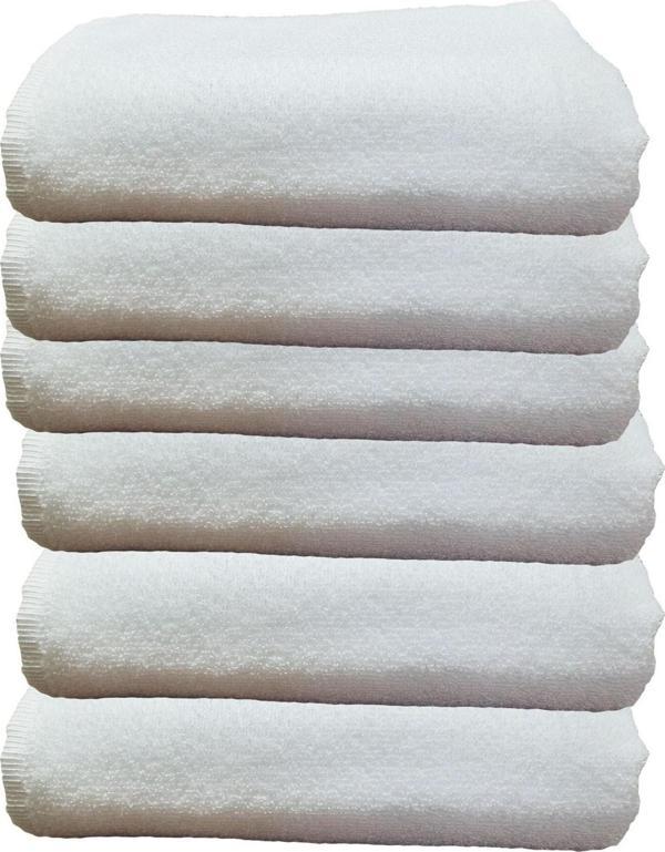 6Lı Paket Boya Tutmayan Mikrofiber El Yüz Spor Kuaför Havlusu 50X90 Cm - Image 1