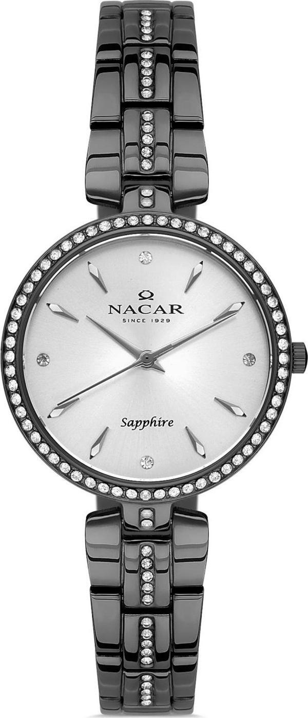 SAFİR CAM GRİ KADIN KOL SAATİ NC36-391049-GSMS - Image 1