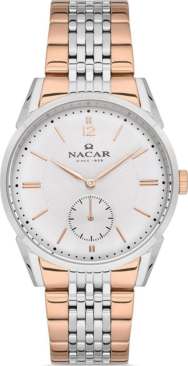KLASİK GÜMÜŞ - ROSE ERKEK KOL SAATİ NC18-2924B196-ESM - Image 1