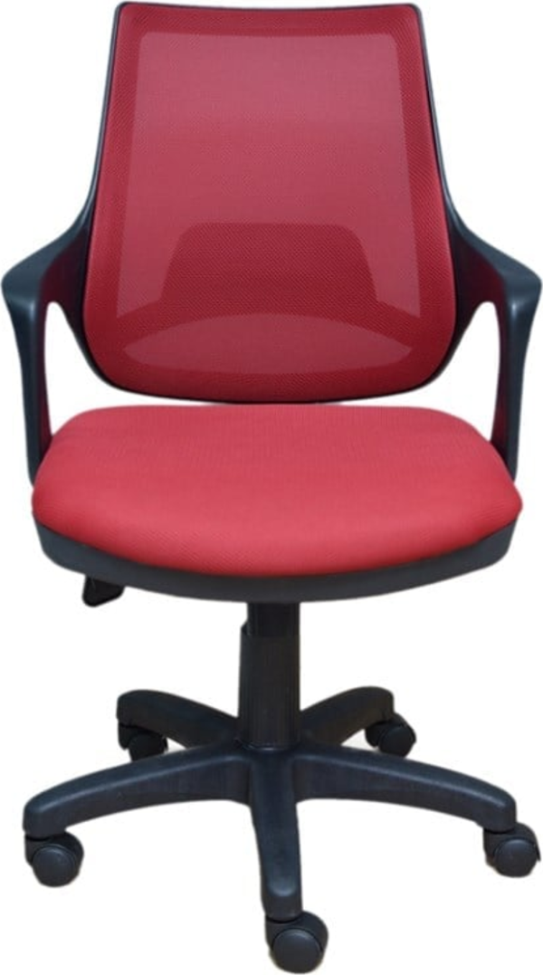 Porziyon Kontez Ofis Öğrenci Çalışma Koltuğu Sandalyesi Kırmızı - Image 1