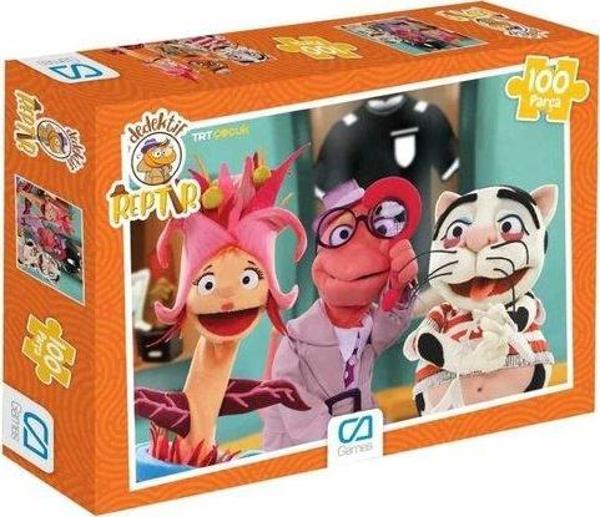 Ca Games Dedektif Reptır Puzzle 100 - Image 1