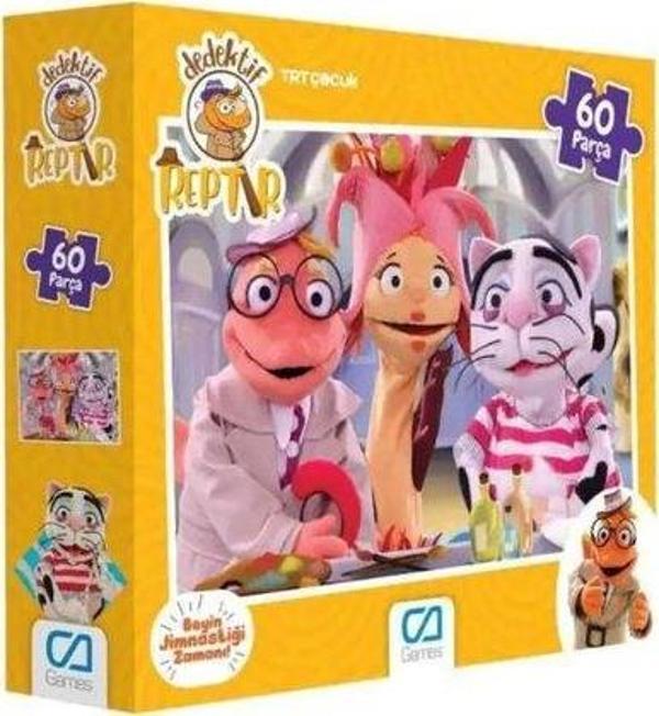 Ca Games Dedektif Reptır Puzzle 60 Parça - Image 1