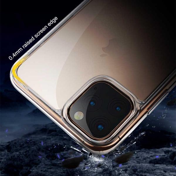 Benks Apple iPhone 11 Pro Max Kılıf Magic Crystal Clear Glass Kapak - Image 1