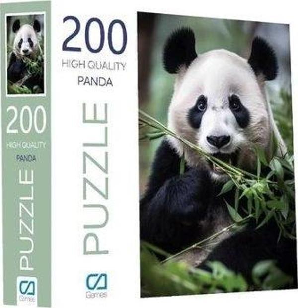 Ca Games Panda 200 Parça Puzzle - Image 1