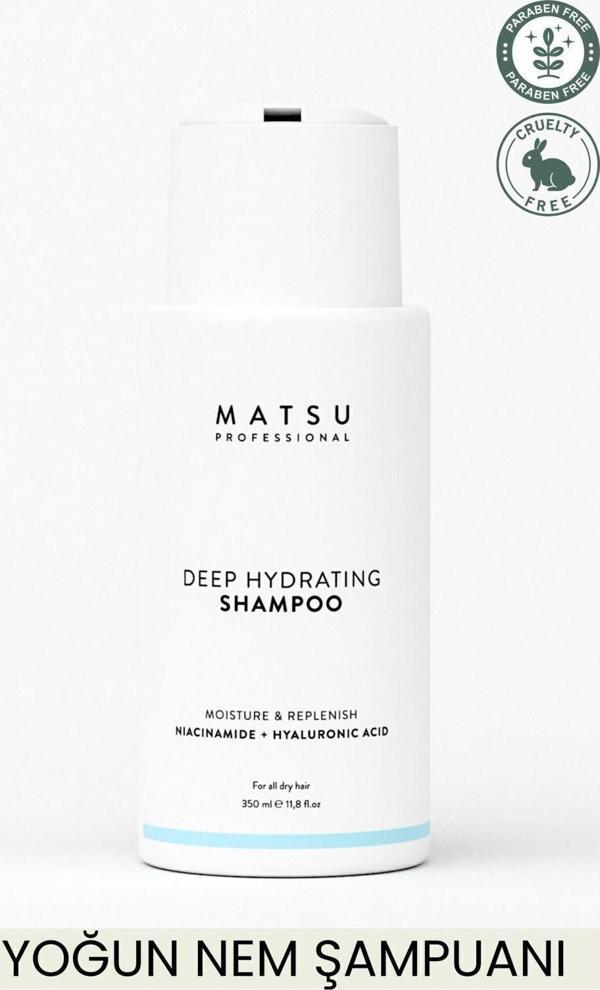 Deep Hydrating Kuru Saçlar için Yoğun Nem Şampuanı 350 ml - Image 1