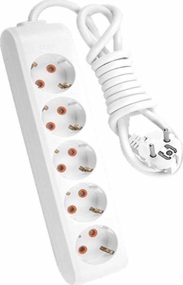Viko Multi-Let 5 Li Çocuk Korumalı Grup Priz 3 Mt - Image 1