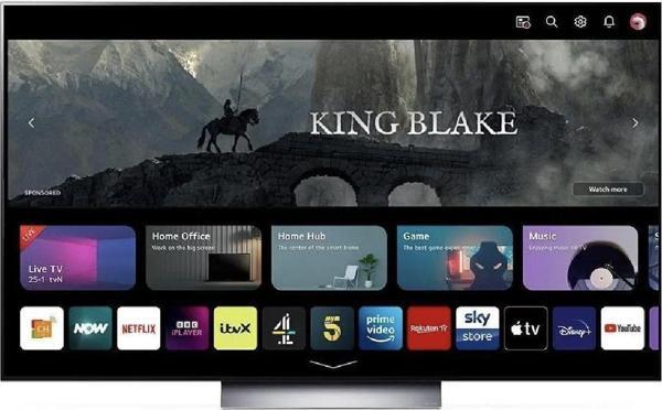 LG Oled55C34 55İnc 139 Cm 4K Webos Smart Tv,Uydu Alıcılı - Image 1