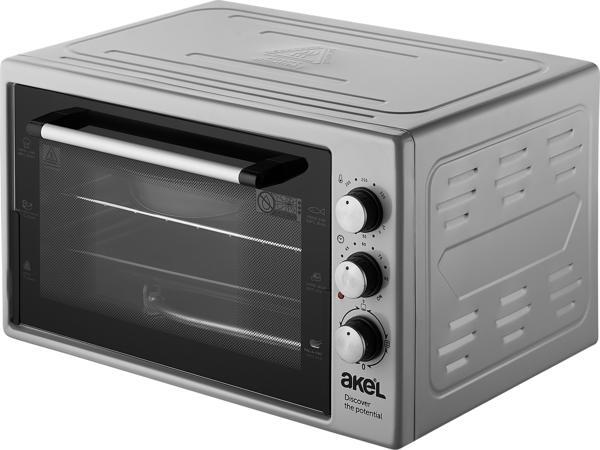 AKEL AF380L Lambalı, Termostatlı, Saatli 38 Litre Midi Fırın - Image 1