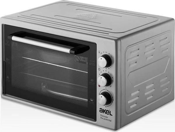 AKEL Af280L Lambalı, Termostatlı, Saatli 32 Litre Midi Fırın - Image 1