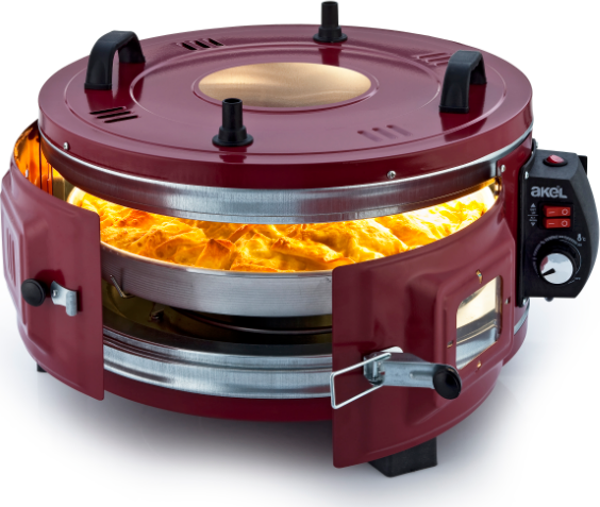 AKEL AF140 Döner Tepsili Termostatlı Standart Fırın - Image 1