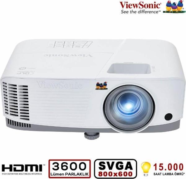 Viewsonic PA503S 3800 Ansilümen 800x600 SVGA 3D DLP Projeksiyon Cihazı - Image 1