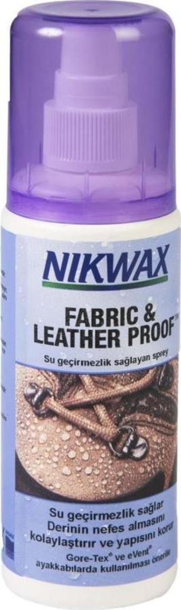 Kumaş Ve Deri Su Geçirmezlik Spreyi - Nikwax - Fabric And Leather Proof - 125 ML - Image 1