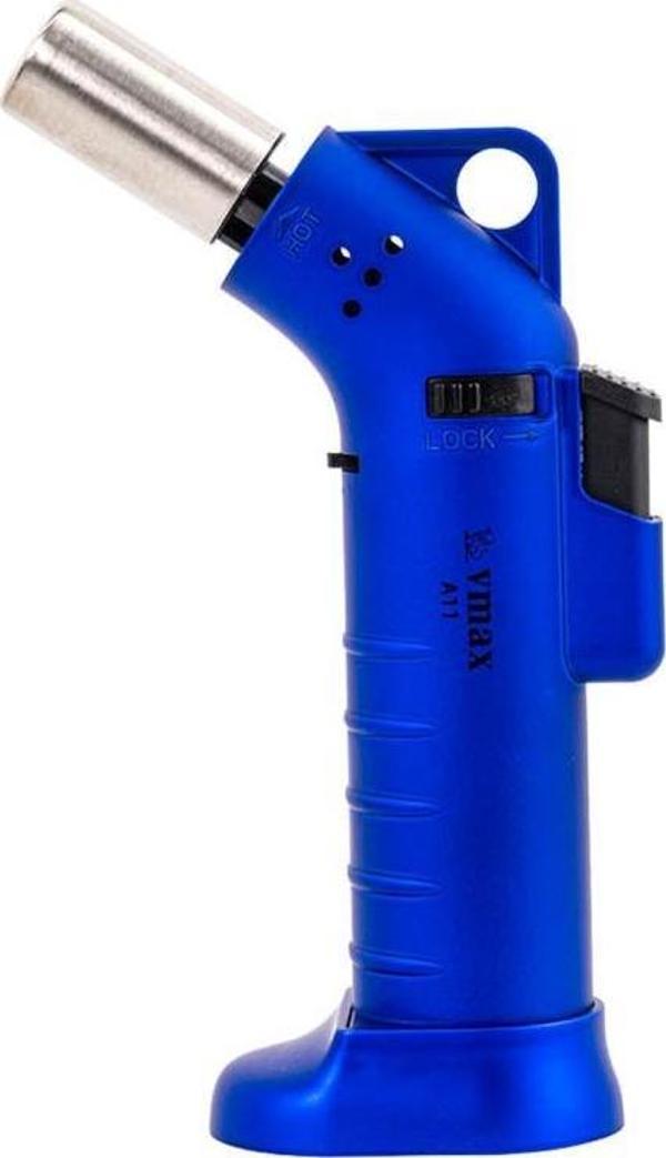 Doldurulabilir Pürmüz Çakmak - Torch - Metal Başlıklı - A11 - Mavi - Image 1