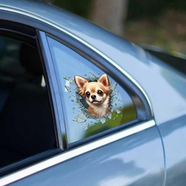 Fulcar Chiuahua Araç Stickerı - Image 1