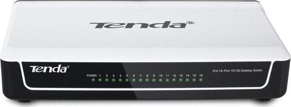 Tenda S16 16 Port 10-100 Mbps Switch Plastik Kasa - Image 1