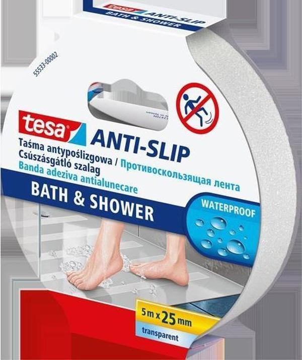 Tesa Bant Merdiven Kaydırmaz Islak Zemin 5x25 55533-00002 - Image 1