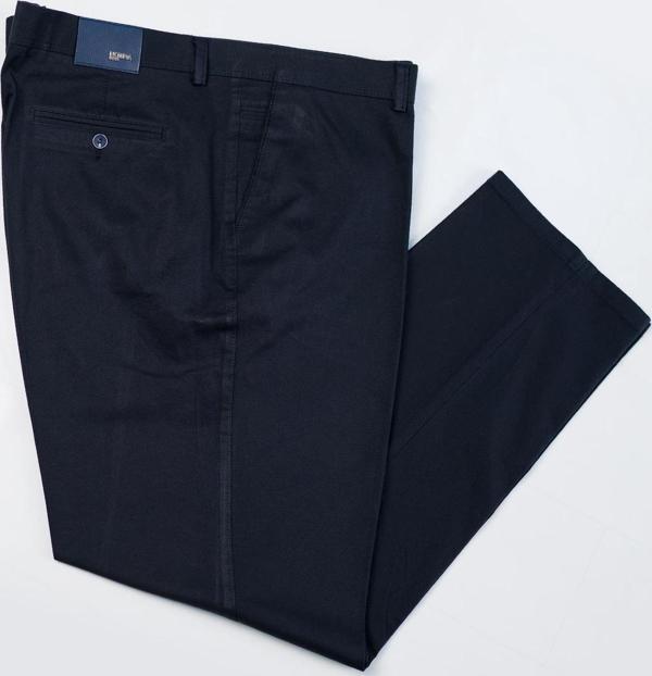 Notra Büyük Beden Mevsimlik Kumaş Yan Cep Gabardin Erkek Pantolon - Image 1