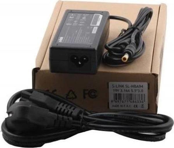 S-link sl-nba94 60w 19v 3.16a 5.5-3.0 Notebook Adaptörü - Image 1