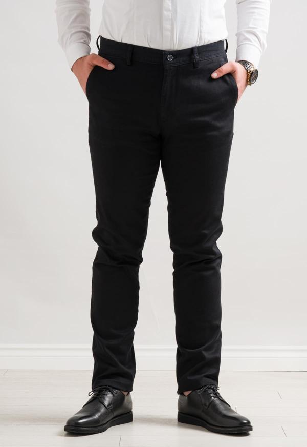 Notra Klasik Kesim Kışlık Kumaş Gabardin Boru Paça Erkek Pantolon  - Image 1