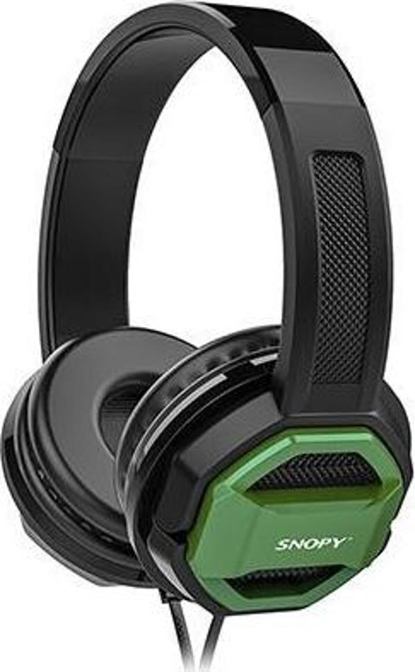 Snopy SN-101 BONNY Yeşil PCTelefon Mikrofonlu Kulaklık - Image 1