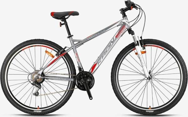 Kron Vortex 4.0 -29"  Mtb - 18 - 21 Vites - V.B. (Papuç Fren) - Mat Füme-Kırmızı/Gri - Image 1