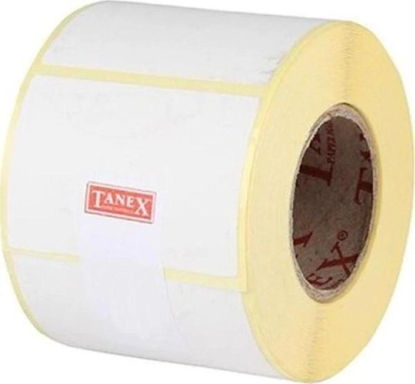Tanex Barkod Etiketi Termal Eco 80x40 MM 40 MM Çap 1000 LÜ 1 Lİ - Image 1