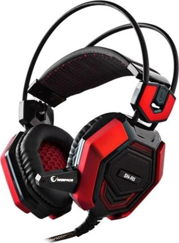 Rampage Snopy SN-R5 Siyah-Kırmızı Gaming Baş Üstü Kulaklık - Image 1