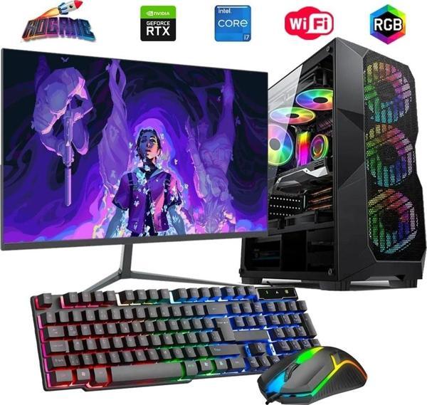 İ7 13700F 32GB DDR4 1TB M2 6GB RTX3050 27" 165Hz Mon. Oyun Bilgisayarı - Image 1