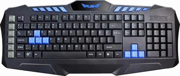 Rush RK100 Makrolu Multimedia Q Oyun Klavyesi - Image 1