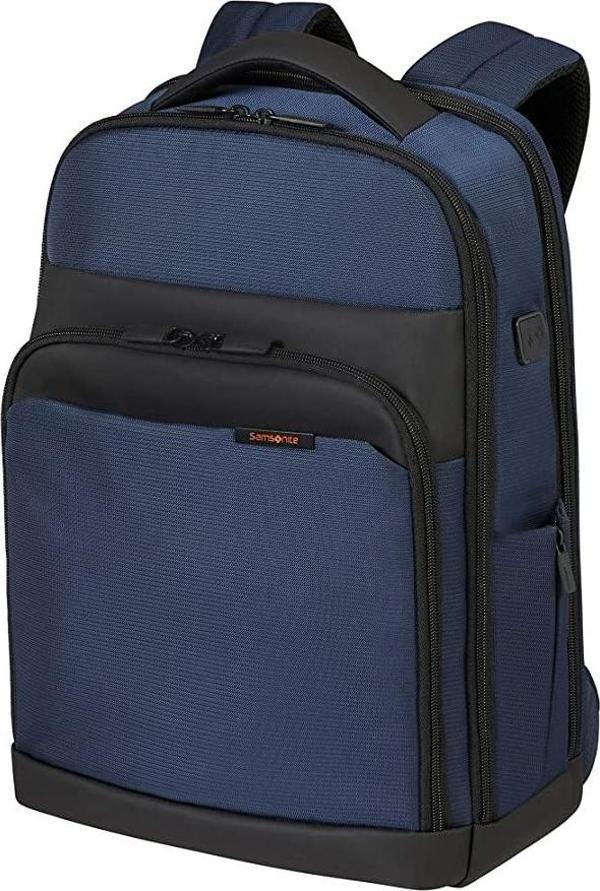 Samsonite Kf9-01-003 14.1" Mysight Usb Girişli Notebook Sırt Çantası MaVİ - Image 1
