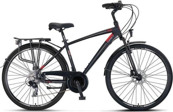 ÜMİT 2836 VENTURA M-HYD ERKEK ŞEHİR BİSİKLETİ HD 460H 28 JANT 21 VİTES BLACK RED - Image 1