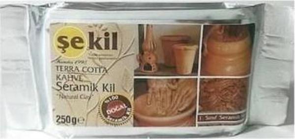 Şekil Seramik Hamuru Terracotta 250 GR Kahverengi VK250KHV - Image 1