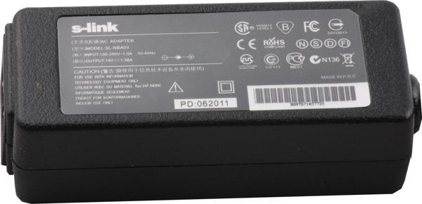 S-link SL-NBA03 30w 19v 1.58a 4.8-1.7 Notebook Adaptör - Image 1