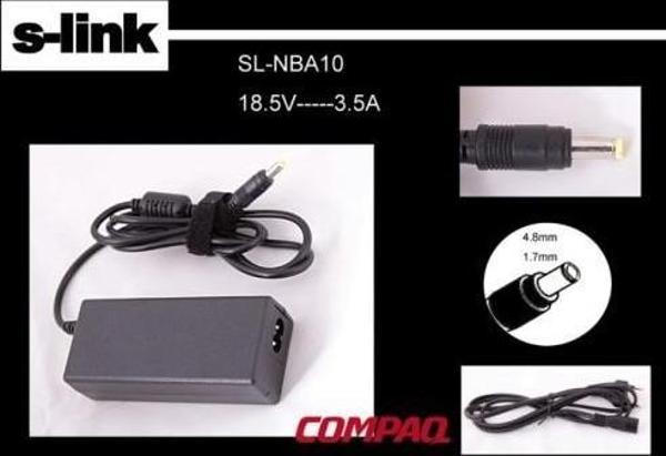 S-link SL-NBA10 18.5v 3.5a 4.8-1.7 Notebook Adaptörü - Image 1