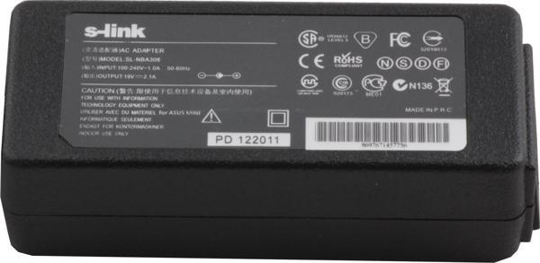 S-link SL-NBA308 40w19v 2.1a 2.5-0.7 Notebook Adaptörü - Image 1