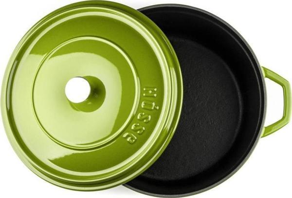 HOSSE 20 cm Döküm Derin Tencere Yeşil - Image 1