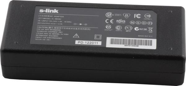 S-link SL-NBA82 90w 19.5v 4.7a 6.0-4.4 Notebook Adaptörü - Image 1