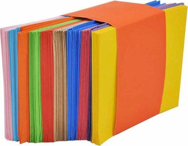 Kaliteli Ve Canlı Renkli Minik Zarflar 25 Adet Zarf 7x9 Cm Mini Zarf - Image 1