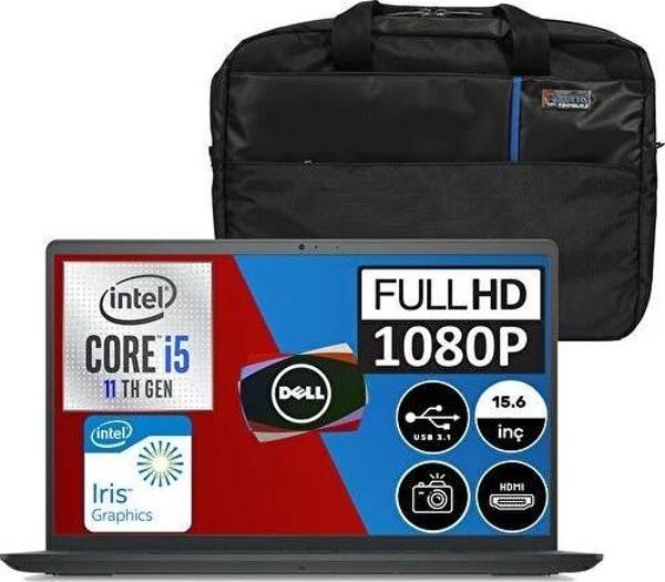Dell Inspiron 3520 Intel Core I5 1135G7 16GB 1tb SSD 120Hz  Windows 11 Pro 15.6" Fhd Taşınabilir Bilgisayar + Çanta - Image 1