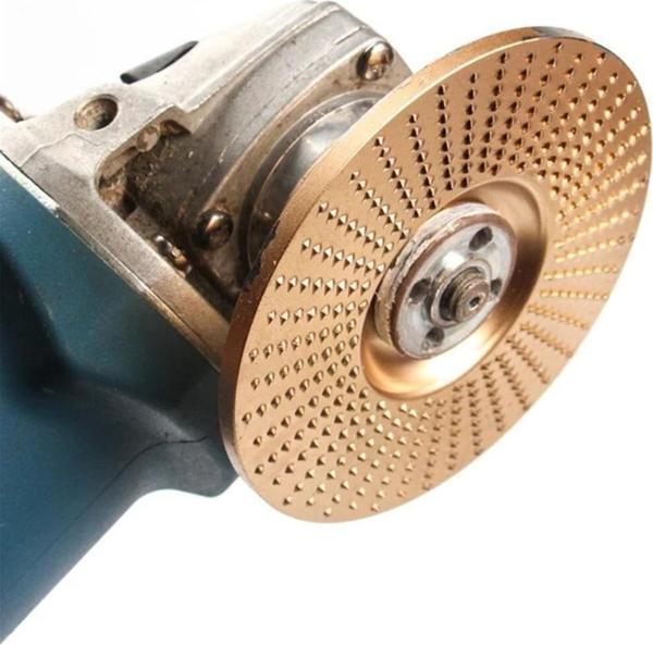 Senbang 115Mm Ahşap Törpü Diski Avuç Taşlama Uyumlu Törpüleme Aşındırma Raspalama Disk - Image 1