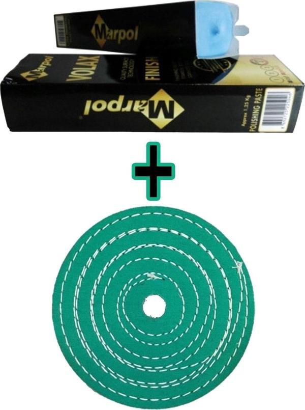 Marpol Krom Cilası Metal Parlatıcı Mavi Cila 1000Gr +Flex Fırçası 150Gr - Image 1