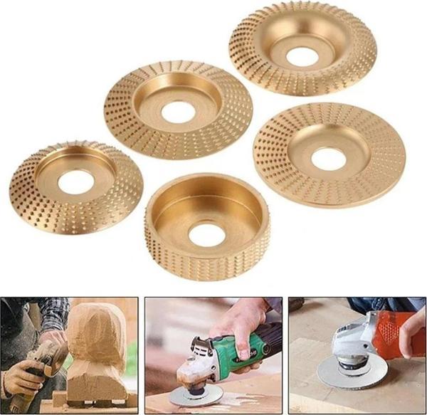 Senbang Ahşap İşleme Törpü Disk Seti 5 Parça (Avuç Taşlama İçin) - Image 1