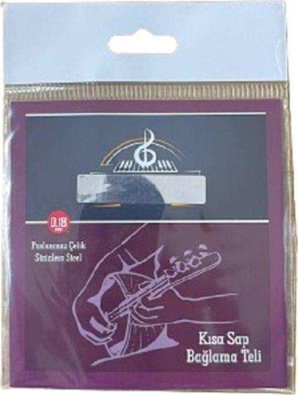 Bade Müzik 0,18 Kısa Sap Bağlama Teli Paslanmaz Çelik Takım - Image 1