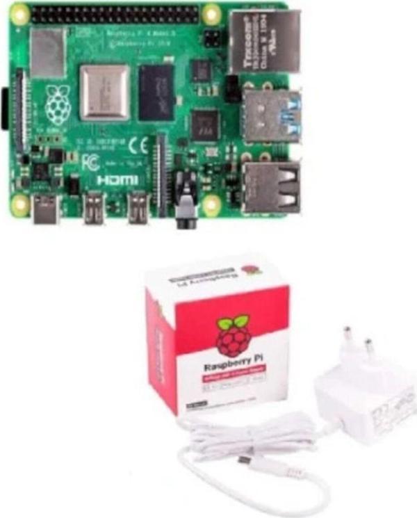 Raspberry Pi 4 2 Gb - Model B Ve Lisanslı Adaptörü - Image 1