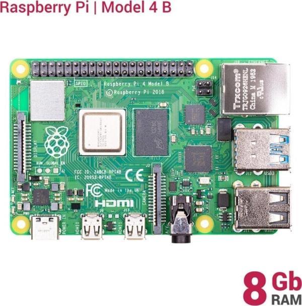 Raspberry Pi 4 8Gb Anakart - Image 1